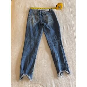 YMI Dream Women's Jeans Size 1 Raw Destruciton Tapered Leg